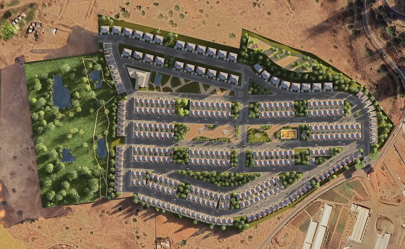 Planta geral do Village